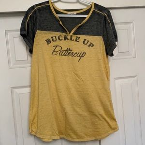 Buckle up Buttercup shirt, good condition